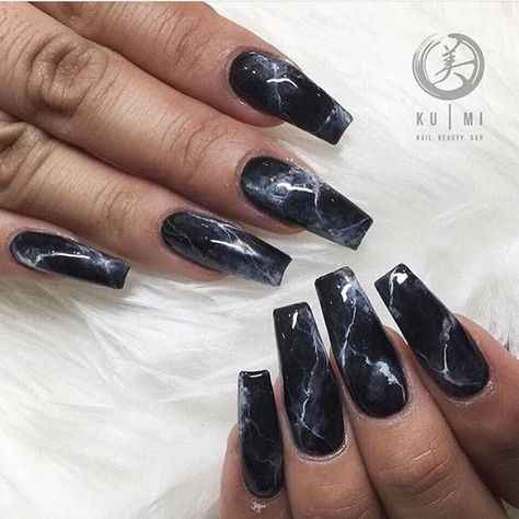 Marble Fashion, Marble Nail Design, Black Marble Nails, Nails Marble, Water Marble Nail Art, Water Marble Nails, Water Nails, Marble Nail Designs, Art Designs Ideas