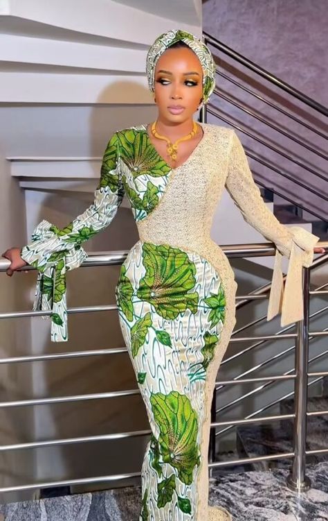 Ankara Fashion Latest, Flower Material Gown Styles, Ankara Long Gown Styles For Ladies, Ankara Styles For Ladies, Aso Ebi Lace Styles, Ankara Long Gown, Beautiful Ankara Styles, Fabric Styles, Ankara Long Gown Styles