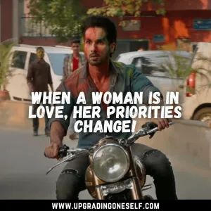 Top 10 Badass Quotes From The Kabir Singh Movie - Upgrading Oneself #kabirsinghquotes #kabirsinghdialogues Kabir Singh Quotes, Kabir Singh, Outing Quotes, Allu Arjun, Blockbuster Movies, Badass Quotes, Snapchat Stories, Bollywood Movies, Best Quotes