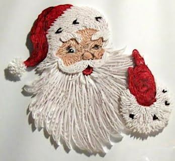 all things paper: Quilled Santas Quilling Instructions, Paper Quilting, Christmas Quilling, Origami And Quilling, Quilling Christmas, Paper Quilling Patterns, Quilled Creations, Quilling Tutorial, Quilling Craft