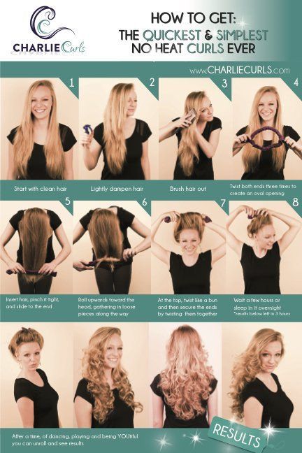 Diy Hair Waves, Heat Curls, Easy Curls, Hair Without Heat, Curls No Heat, Curl Your Hair, Overnight Curls, No Heat Hairstyles, Heatless Hairstyles