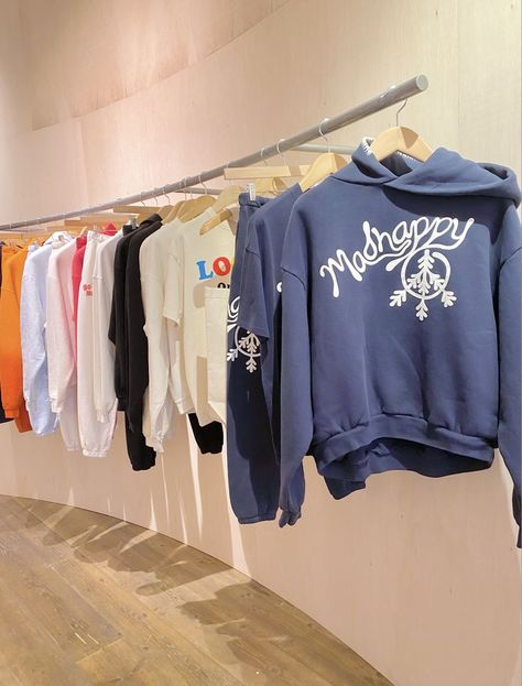 Hoodies Collection Aesthetic, Madhappy Hoodie Outfit, Clothing Brand Collection, Hoodie Collection Closet, Madhappy Aesthetic, Clothing Brand Inspiration, Clothing Brand Aesthetic, Madhappy Sweatshirt, Madhappy Hoodie