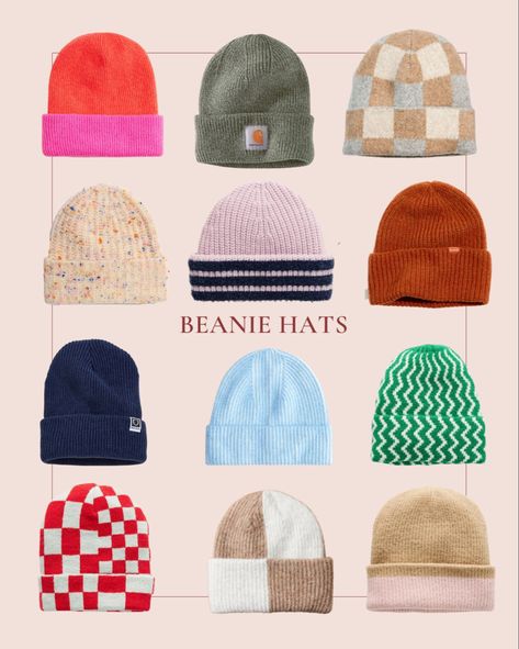 Winter hats, beanie, color and pattern Follow my shop @clairelately on the @shop.LTK app to shop this post and get my exclusive app-only content! #liketkit #LTKSeasonal #LTKstyletip #LTKfit @shop.ltk https://liketk.it/3Tyu5 Beanie Product Photography, Market Signage, Beanie Collection, Hats Beanie, Accessory Ideas, Striped Beanies, Winter Hats Beanie, Winter Essentials, Product Photography