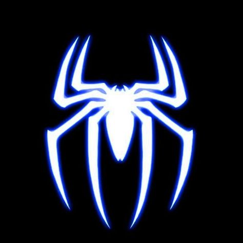 Blue Spiderman Aesthetic, Spiderman Blue Aesthetic, Spiderman Sign, Baby Blue Iphone Wallpaper, Blue Spiderman, Spiderman Comic Art, Anuel Aa Wallpaper, Helloween Wallpaper, Icons Random