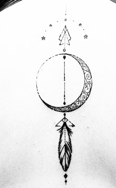 Arrow And Moon Tattoo Design, Artemis Moon Tattoo, Moon Bow And Arrow Tattoo, Moon Bow And Arrow, Artemis Bow And Arrow, Tattoo Arrow, Arrow Tattoo Design, Goddess Symbols, Arrow Art