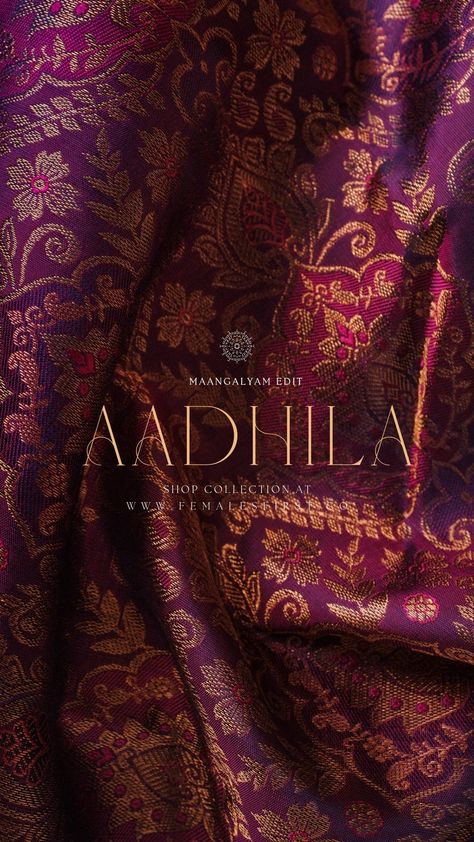 Unveil the allure of our handwoven royal purple and blue dual-tone wedding brocade sari. Delicate pink, gold, and silver details adorn the body with intricately woven floral and paisley designs. The border, a masterpiece in itself, showcases the majestic presence of elephants, the grace of peacocks, and the beauty of annam, all intricately woven in shimmering copper zari. Elevate your style with this masterpiece, where tradition meets contemporary sophistication. Purple And Copper, Man Gold Bracelet Design, Indian Fits, Desi Clothing, Katan Saree, Simple Saree Designs, New Saree Designs, Traditional Silk Saree, New Saree Blouse Designs