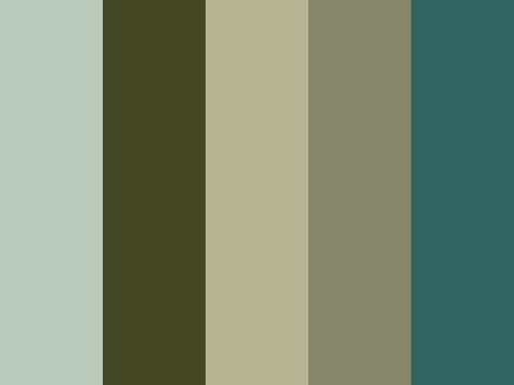 "Chic" by Haleigh dark, deep, green, medium, olive, pale, paris, taupe, teal Teal And Olive Green Color Palette, Olive Green And Teal Color Scheme, Olive And Teal Color Scheme, Olive Green Coordinating Colors, Dark Teal Interior, Paint Appliances, Teal And Olive Green, Olive Living Rooms, Chic Color Palette