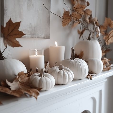 60 Black And White Fall Decor, White Fall Decor, Aesthetic Fall Decor, Modern Fall Decor, Fall Decorating Ideas, Neutral Fall Decor, Cozy Fall Decor, Summer Pillows, Stylish Aesthetic