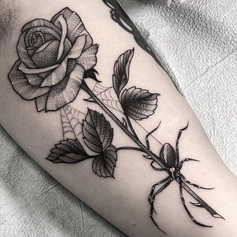 Black And Grey Rose Tattoo, Realistic Rose Tattoo, Surreal Tattoo, Bestie Tattoo, Rose Tattoos For Women, Cool Tattoo Drawings, Henna Tattoo Designs Hand, Sick Tattoo, Creepy Tattoos