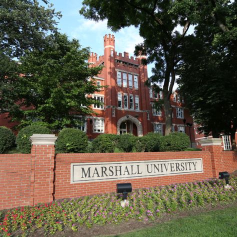 Marshall University's Old Main Huntington West Virginia, West Virginia Mountains, University Aesthetic, Marshall University, Country Roads Take Me Home, Dream College, You're My Favorite, University College, Alma Mater