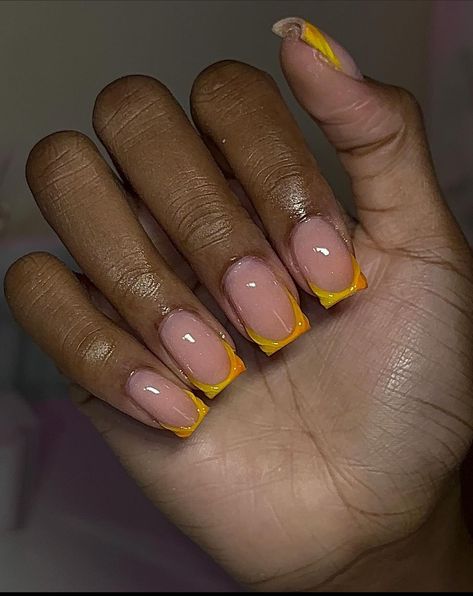 Copy And Paste Nails, Coloured French Tips, Jamaica Nails, Minimalistic Nails, Holidays Nails, Vacay Nails, Overlay Nails, Summer Acrylic, Acrylic Toe Nails