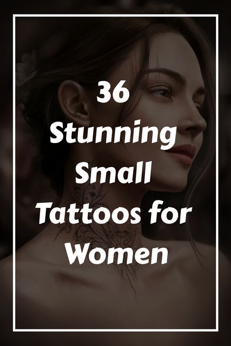 36 Stunning Small Tattoos for Women Tattoos That Can Be Added To, Tattoo Ideas Female Recovery, 2.5 Inch Tattoo, Tattoo Ideas Back Neck, Best Small Tattoos For Women Classy, Love Thyself Tattoo, Tiny Tattoo Ideas Female, First Tatoos Idea Women, Inspirational Tattoo For Women Unique