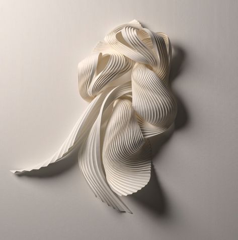 Richard Sweeney, Architecture Origami, Kirigami Patterns, Texture Inspiration, Folded Paper, Parametric Design, Yacht Design, Paper Folding, Kirigami