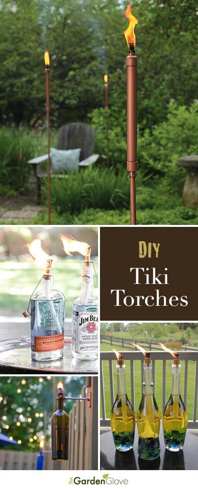 Torches Tiki, Lighting Your Garden, Paint Hardware, Bbq Parties, Top Pic, Tiki Torches, Garden Light, Copper Pipe, Diy Garden Projects