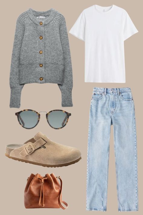 Light Wash Levi Jeans Outfit, Ugh Goldenstar Clog Outfit, 68 Degree Weather Outfit Spring, Tan Button Down Shirt Outfit, Womens Plus Size Outfits, Outfits To Wear With Birkenstocks, Mid Size Style Inspiration, What To Wear With Light Wash Jeans, Coastal Casual Outfit