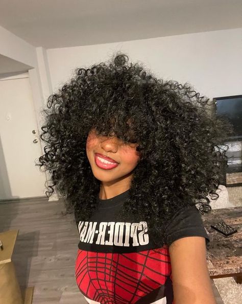 Beautiful Natural Curly Hair, Girl Pfp Icon, Poofy Hair, Quick Natural Hair Styles, Cute Curly Hairstyles, Girl Pfp, Open Hairstyles, Protective Hairstyles Braids, Beautiful Curly Hair