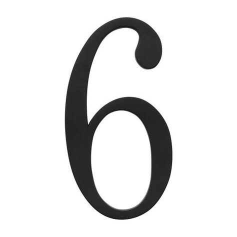 Black Traditionalist House Number Six is a stylish and elegant way to add a touch of sophistication to your#NumberFontTattoo #TattooTypography #InkedNumbers #NumberInk #TattooFonts Number 6 Tattoo Ideas, Number 6 Design Fonts, Number 6 Tattoo, Six Drawing, Traditional Font, Numbers Typography, Pretty Tattoo, Number Ideas, Number Fonts