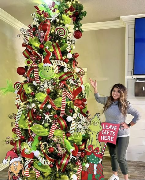 Grinch Tree, Whimsical Christmas Tree, Christmas Tress, Grinch Trees, Grinch Decorations, Grinch Christmas Tree, Whimsical Christmas Trees, Grinch Christmas Decorations, Letters To Santa