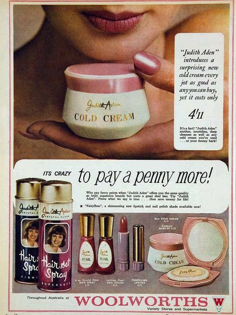 Cosmetics Ads, Vintage Beauty Products, Vintage Makeup Ads, Vintage Beauty Ads, Vintage Corner, Makeup Ads, Beauty Ads, Retro Makeup, Beauty Bath