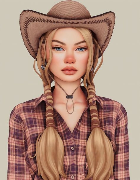 Charlotte Review + CC list/cc folder | Ladybugtrait Ts4 Country Clothes, Sims 4 Cc Maxis Match Cowboy, Sims 4 Sheriff Cc, Sims 4 Native American Cc Hair, Cowgirl Outfits Sims 4 Cc, Sims4 Western Cc, Sims 4 Cc Country Clothes Patreon, The Sims 4 Cowgirl Cc, Native Sims 4 Cc