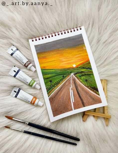 Book Painting, Paintings Tutorials, Sky Art Painting, Bunny Painting, Colour Painting, Watercolor Paintings Tutorials, Beginner Painting, Sky Art, Amazing Art Painting