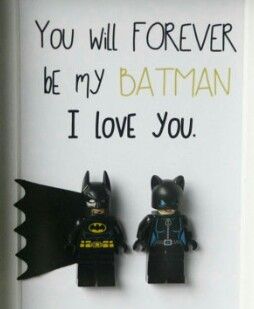 YOU WILL FOREVER BE MY BATWOMAN ... I LOVE YOU  !!! °° Batman Captions Instagram, Batman Love Letter, Will You Be My Boyfriend, Batman Girlfriend, I Love Batman, Batman Crafts, Batgirl Logo, Batman Girl, Batman Diy