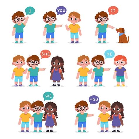 Personal Pronouns For Kids, English Pronouns, Pronoun Activities, English Subject, Subject Pronouns, Lesson Activities, Personal Pronouns, English Worksheets For Kids, Esl Teaching