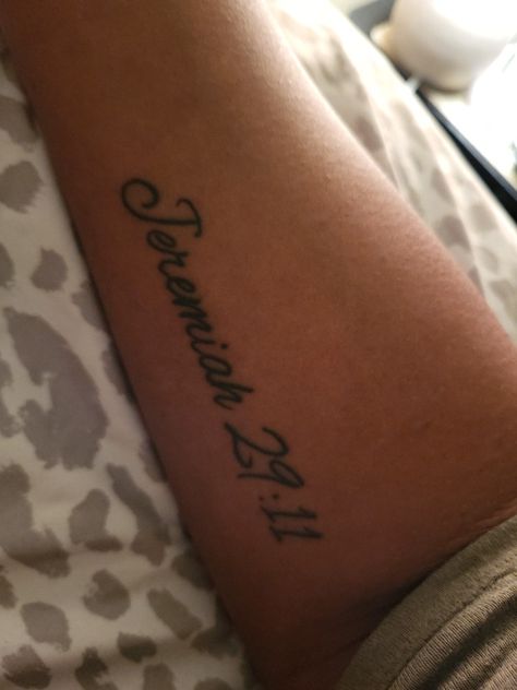 Jerimiah 29:11-12 Tattoo, Jermiah29:11 Tattoo, Jeremiah Tattoo, Jeremiah 29 11 Tattoo, Bible Tattoo, Biblical Tattoos, Jeremiah 33:3, 12 Tattoos, Bible Verse Tattoos