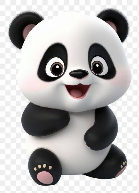 Cute Panda Pictures, Panda Photo, Chibi Panda, Panda Bear Tattoos, Panda Background, Panda Png, Panda 3d, Cute Panda Cartoon, Panda Images