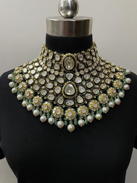 Jadau Sets Indian Jewelry, Polki Bridal Jewellery, Bridal Jwellary Indian, Kundan Jewellery Bridal Wedding Bride, Kundan Sets Indian Jewelry, Bridal Jewellery Indian Kundan, Bride Jewellery Indian, Indian Bridal Jewelry Sets Brides, Jadau Jewellery Traditional