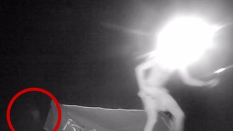 Terrifying moment ghostly figure is caught on camera at a campsite Real Ghosts Caught On Camera, Cam Recorder, Ghost Caught On Camera, Delta Flight, Real Ghosts, Skull Island, Hair Removal Device, Amal Clooney, Women Issues