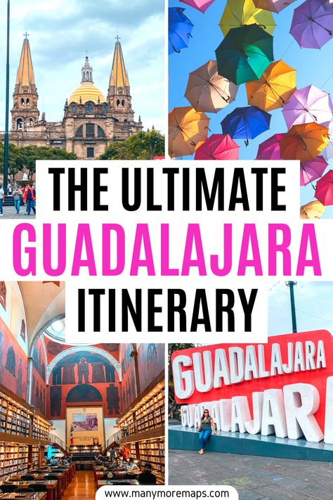 The best things to do and see in the city of Guadalajara, Jalisco, Mexico Mexico Travel Outfit, Mexico Vacation Destinations, Best Beaches In Mexico, Mexico Itinerary, Mexican Vacation, Merida Mexico, Explore Mexico, Mexico Travel Guides, Central America Travel