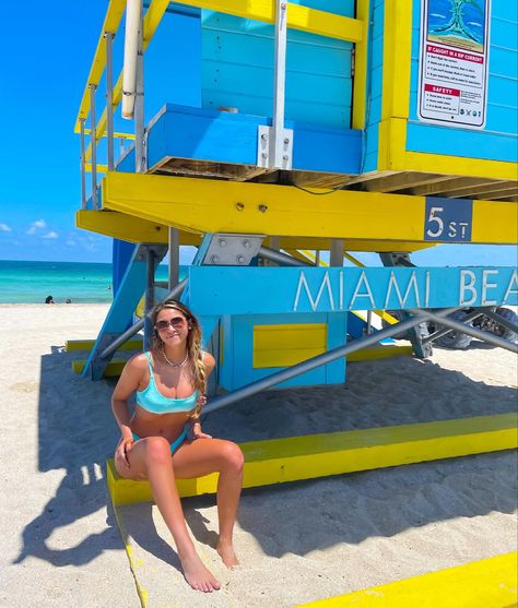 Miami Beach Girls, Miami Beach Pictures, Miami Photos, Miami Girls, Beach Selfie, Miami Travel, Beach Pic, Vacation Locations, York Travel