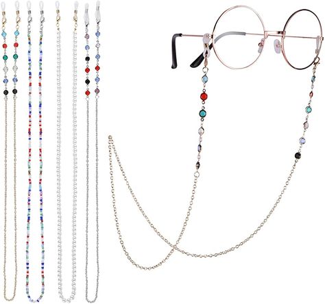 BeadedEyeglass #Beaded #EyeglassChains,4 #Eyeglass #Chains,4PCS #Chains,4 #PCSLanyard #PCS #LanyardEyewear #Lanyard #EyewearStrap #Eyewear #StrapBeaded #Strap #BeadedEyewear #Beaded #EyewearRetainer #Eyewear #RetainerSunglasses #Retainer #SunglassesStrap #Sunglasses #StrapEye #Strap #EyeGlasses #Eye #GlassesChain #Glasses #Chainfor #Chain #forWomen #for #WomenGirls #Women #GirlsGift #Girls #GiftGlasses #Gift #GlassesAccessories #Glasses #AccessoriesDecor #Accessories #Decor Beaded Sunglasses Chain, Beaded Sunglasses, Eyeglass Chains, Eyeglass Strap, Glasses Strap, Sunglasses Strap, Diy Jewlery, Chain Lanyard, Wire Jewelry Designs