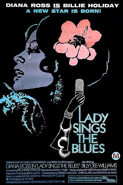 1970s Movie Posters, Blues Poster, Lady Sings The Blues, Berry Gordy, Tamla Motown, Best Movie Posters, Classic Television, Billie Holiday, Black Hollywood