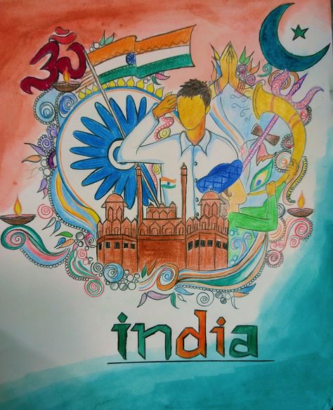 Poster On Har Ghar Tiranga, Gallentry Awards Winner Drawing, Har Ghar Tiranga Drawing Competition, Har Ghar Tiranga Drawing, National Integration Drawings, Har Ghar Tiranga Poster, Theme Based Rangoli For Competition, Poster On Independence Day, Kargil Diwas