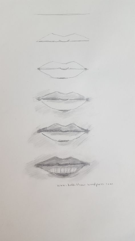 Step by step drawing lesson: lips!!! Mouth Tutorial, Lips Sketch, Drawing Lesson, Diy Lip Balm, Lips Drawing, Step Drawing, Anime Drawings Tutorials, Drawing Lessons, Step By Step Drawing