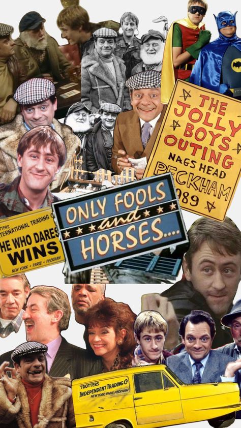 David Jason, Only Fools And Horses, Fools And Horses, Train Pictures, The Fool, Tv Series, Horses, Collage