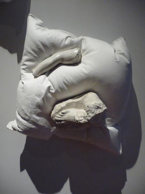 SCULPTURES - PILLOWS Conceptual Ceramics, Ck Eternity, Clay Pillow, Art Exhibits, Inspire Students, Plaster Art, Ap Art, Current Mood, Abstract Sculpture