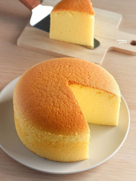 #dessert #pudding #cake Fluffy Sponge Cake Recipe Easy, Sponge Cake Aesthetic, Cotton Sponge Cake Recipe, Soft Sponge Cake Recipe, Best Sponge Cake Recipe, Simple Sponge Cake Recipe, Milk Sponge Cake Recipe, Cotton Sponge Cake, Sponge Cake Recipe Best