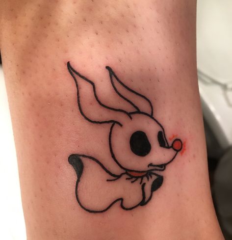 Nightmare Before Christmas Hill Tattoo, Cartoon Dog Tattoo Ideas, Cute Oogie Boogie Tattoo, Small Nightmare Before Christmas Tattoos, Small Cute Halloween Tattoos, Ophir Boogie Tattoo, Creepy Small Tattoos, Small Spooky Tattoo Ideas, Small Horror Tattoos