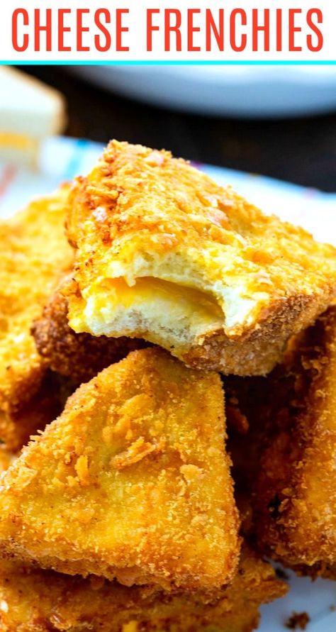 Cheese Frenchee Recipe, Old Fashioned Dinner Recipes, Cheesy French Toast, Toasted Cheese, French Toast Bites, Spicy Southern Kitchen, Grilled Sandwiches, Cozy Morning, Creamy Tomato Soup