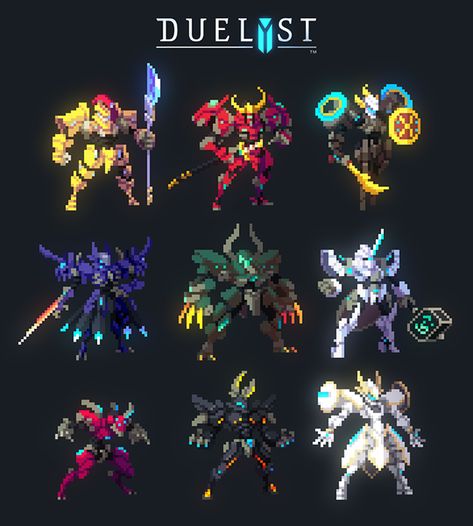 glauber kotaki - duelyst Block Bench, Mecha Design, Piskel Art, Pixel Characters, Arte 8 Bits, 8bit Art, Cool Pixel Art, Pixel Art Characters, Pix Art