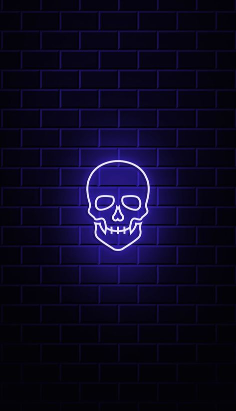 Neon Skull Wallpaper Neon Skull Wallpaper, Skull Wallpaper Iphone, Neon Skull, Cute Owls Wallpaper, Black Wallpaper Iphone Dark, Owl Wallpaper, Glitch Wallpaper, Neon Flowers, Neon Backgrounds