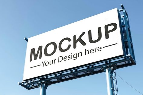 Billboard mockup free banner mockup free... | Premium Psd #Freepik #psd #businesses #market-place #bag-mockup #banner-backgrounds Mockup Free Psd Download, Banner Mockup, Billboard Mockup, Free Banner, Business Banner, Bag Mockup, Mockup Free Psd, Market Place, Background Banner