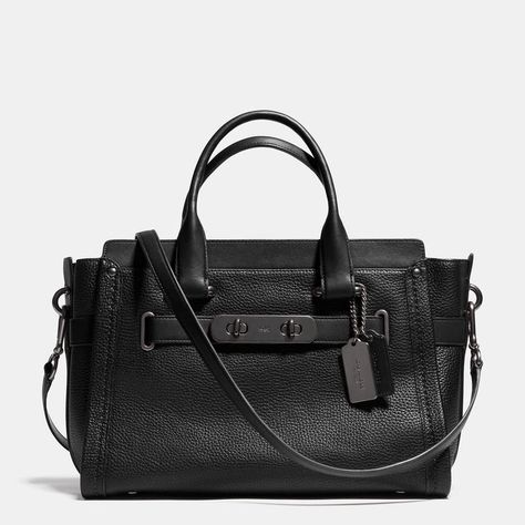 COACH Coach Swagger Carryall In Nubuck Pebble Leather Cheap Coach Bags, Coach Swagger, Coach Swagger Bag, In The Bag, Coach Purses, Bago, Louis Vuitton Handbags, Designer Bags, Coach Handbags