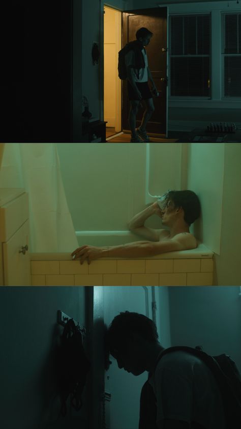 Photography Ideas For Portfolio, Cool Shots In Film, Story Through Photography, Different Camera Shots, Bathtub Cinematography, Famous Movie Shots, Roger Deakins Photography, Good Cinematography, Sunset Film Aesthetic