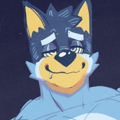 Bluey Fan Art Bandit, Bandit Heeler Fanart, 3 People Matching, Capcut Icon, Bluey Bandit, Bandit Heeler, Male Art Men, Cartoon Boy, Character Design Male