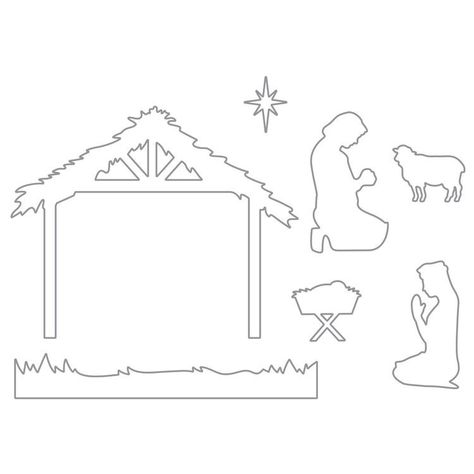 Nativity Scene Diy, Christmas Art For Kids, Christmas Manger, Christmas Cutouts, Christmas Yard Art, Barn Wood Crafts, Christmas Stencils, Christmas Signs Wood, Christmas Nativity Scene