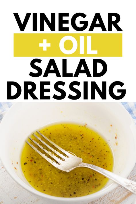 Oil And Vinegar Salad Dressing Recipe, Oil And Vinegar Dressing, Olive Oil Salad Dressing, Oil Vinegar Dressing, Keto Salad Dressing, Vinegar Salad, Salad Appetizer Cups, Vinegar Salad Dressing, Salad Dressing Recipes Healthy